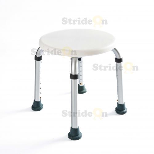 Adjustable Round Shower Stool large photo 