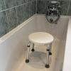 Adjustable Round Shower Stool photo 3