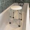 Adjustable Round Shower Stool photo 4